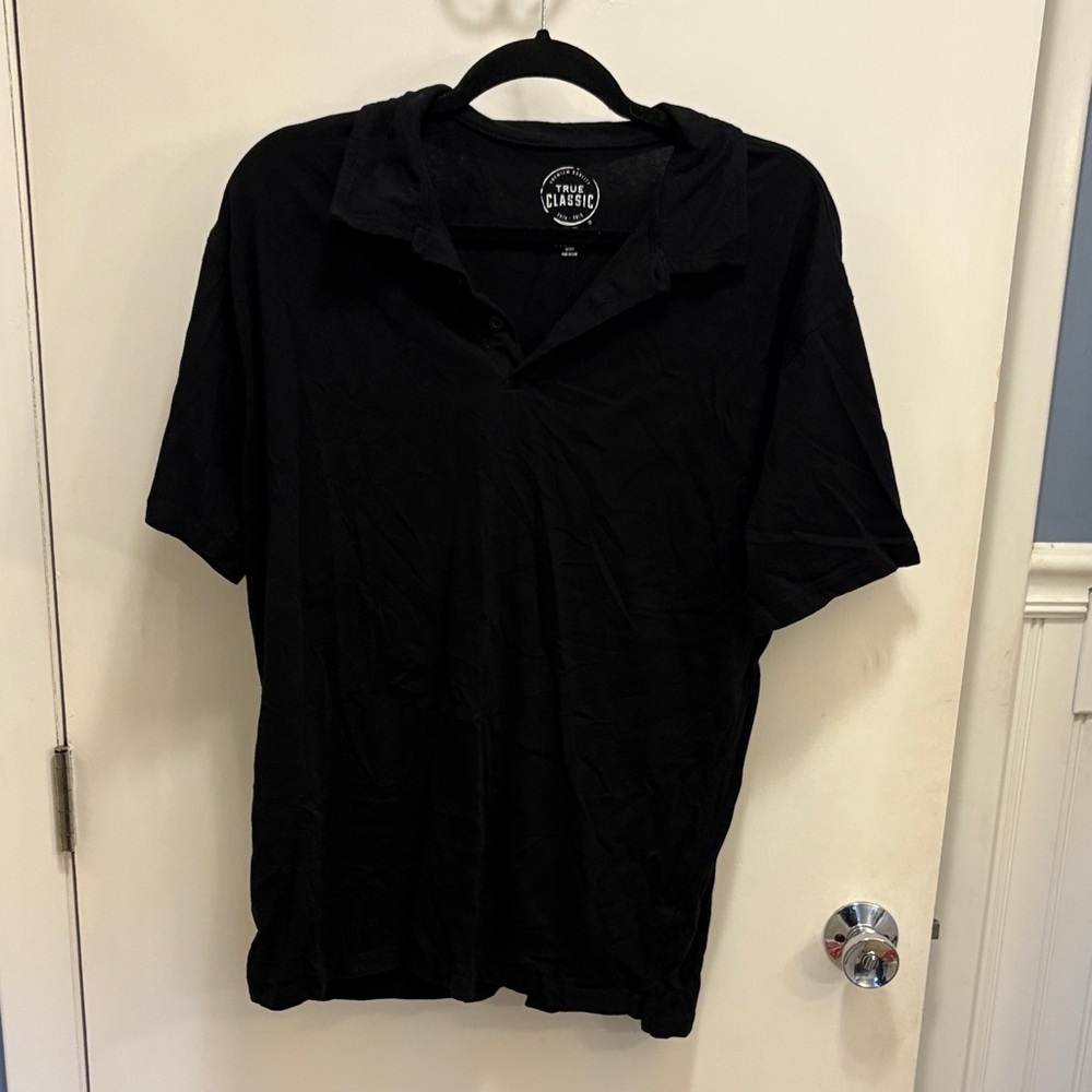 Urban Pipeline Men's Black Polo Shirt